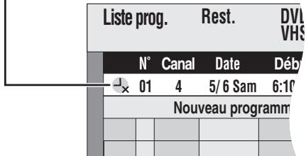 PANASONIC DMR-ES35V - Libération d'enregistrement en attente - 1