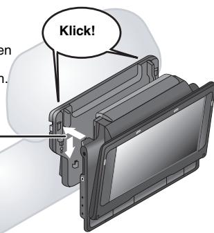 PANASONIC DVD-LS83 - Befestigen Sie das Gerät an der Halterung. - 2