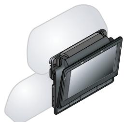 PANASONIC DVD-LS83 - Diagram of the attached bracket and unit - 1