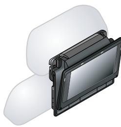 PANASONIC DVD-LS83 - Diagram van de vastgemaakte beugel en apparatus. - 1