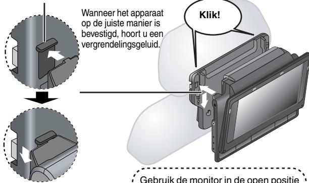 PANASONIC DVD-LS83 - Bevestig het toestel aan de beugel. - 1