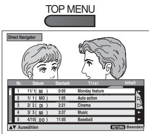 PANASONIC DVD-LS83 - Um Wiedergabelisten abzuspielen: - 1