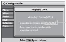 PANASONIC DVD-LS83 - Visualización del número de registrar de launidad - 1
