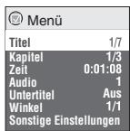 PANASONIC DVD-LS83 - Verwendung der Bildschirmmenü - 2