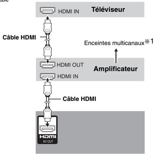 PANASONIC DVD-S52 - Avec un téléviseur et un amplificateur HDMI compatibles - 1