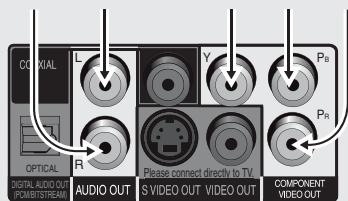 PANASONIC DVD-S52 - ■ Connection to a television - 4