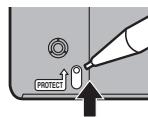 PANASONIC DMR-EX769 - Protection sur cartouche - 1