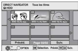 PANASONIC DMR-EX769 - Ecran Tous les titres - 1