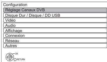 PANASONIC DMR-BST721 - Méthode de configuration automatique pour utiliser un système Unicable (SCR) - 1