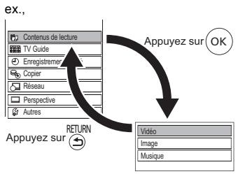 PANASONIC DMR-BST721 - Écran Function Menu - 2
