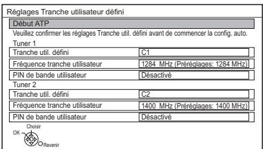 PANASONIC DMR-BST721 - Méthode de configuration automatique pour utiliser un système Unicable (SCR) - 3