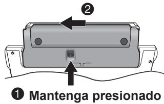 ① Mantenga presionado