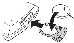 PANASONIC DVD-LS92EG - ■ Inserire la batteria a bottone (in dotazione) - 2