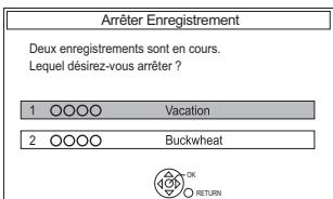 PANASONIC DMR-PWT535 - En enregistrant deux programmes: - 1
