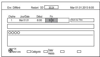 PANASONIC DMR-PWT535 - Options de l'enregistrement différé - 1