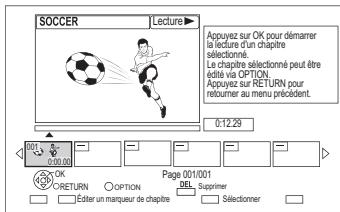 PANASONIC DMR-PWT535 - - Création de chapitres - 1