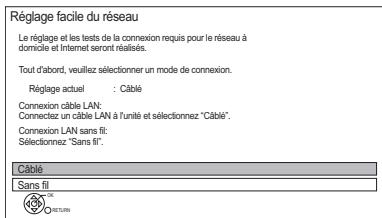 PANASONIC DMR-PWT535 - Réglage facile du réseau - 1