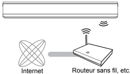 PANASONIC DMR-BST745EG - Raccordement du réseau local (LAN) sans fil - 1
