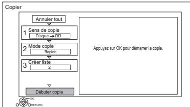 PANASONIC DMR-BST750EG - Copie provenant d'un support autre que le DD avec Video Menu - 2