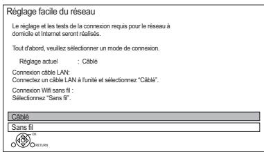 PANASONIC DMR-BST750EG - Réglage facile du réseau - 1
