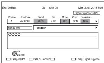 PANASONIC DMR-BST750EG - Options de l'enregistrement différé - 1