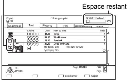 PANASONIC DMR-BST750EG - Changer la sélection - 2