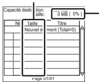 PANASONIC DMR-BST750EG - - Pour changer l'apparence de la liste ou afficher les informations du titre - 2