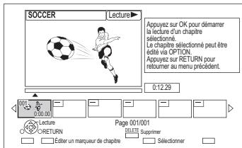 PANASONIC DMR-BST750EG - Lecture à partir de Visualisation du Chapitre - 1