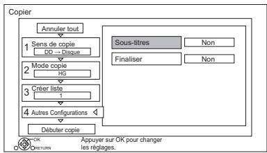 PANASONIC DMR-BST750EG - Configurez les autres paramètres. - 1