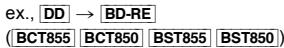 PANASONIC DMR-BST750EG - Changer la sélection - 1