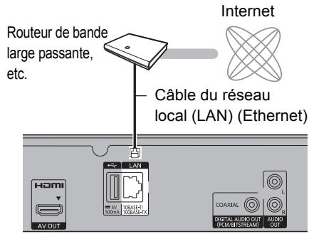 PANASONIC DMR-BST750EG - Raccordement au réseau - 1