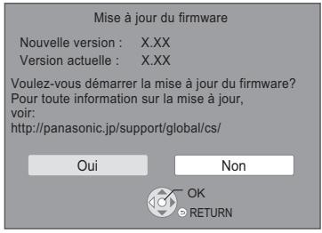 PANASONIC DMP-BDT185EG - Mise à jour du logiciel - 1