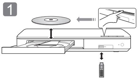 PANASONIC DMP-BDT185EG - ÉTAPE 4 : Lecture - 1