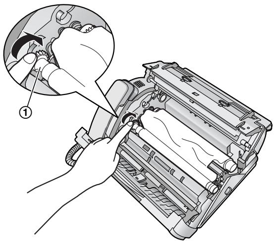 PANASONIC KXFC243FX - When the recording paper has jammed in the unit - 7