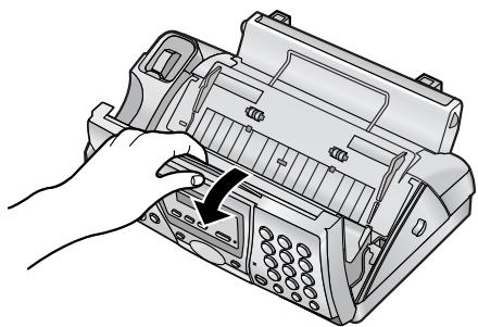 PANASONIC KXFC243FX - Installing the ink film - 1