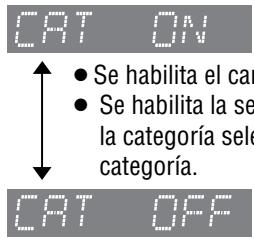 PANASONIC CQ-C3301U - Ajuste de la categoría - 2