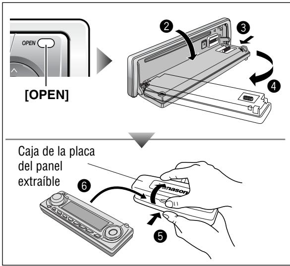 PANASONIC CQ-C3301U - Alarma de extracción del panel - 1