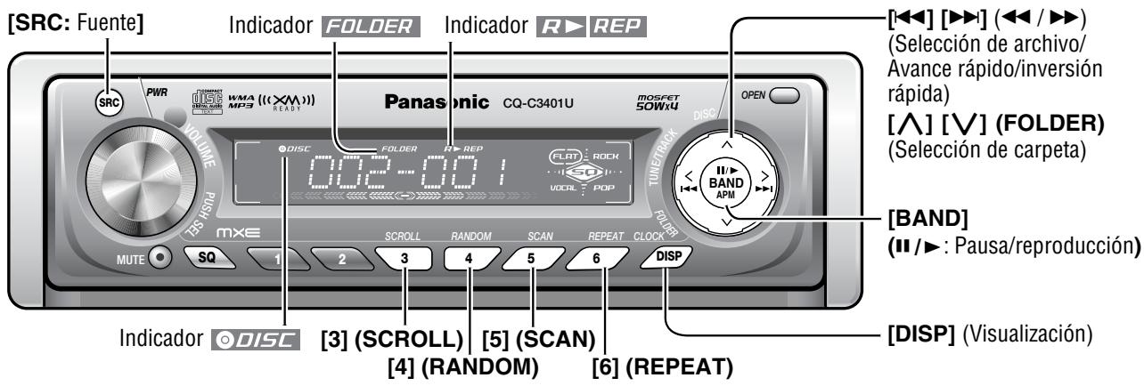 PANASONIC CQ-C3301U - Nota: - 1