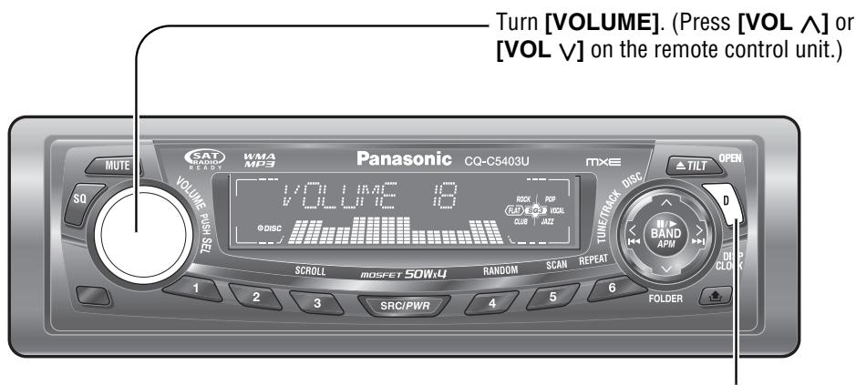 PANASONIC CQ-C5303U - Audio Settings (continued) - 1
