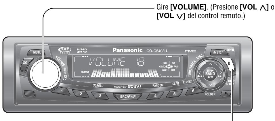 PANASONIC CQ-C5303U - Ajuste de audio (continuación) - 1