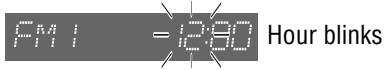 PANASONIC CQ-C5303U - Clock Setting - 1