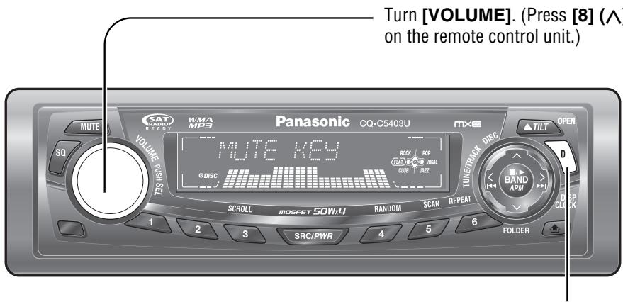 PANASONIC CQ-C5403U - Function Settings (continued) - 1