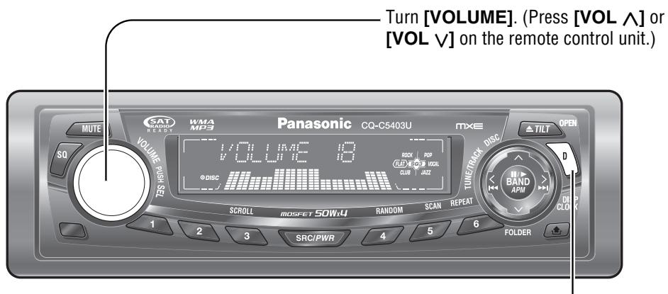 PANASONIC CQ-C5403U - Audio Settings (continued) - 1