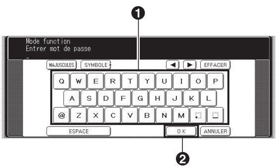 PANASONIC DP-8060 - Nom et mot de passer de l'administrateur - 3