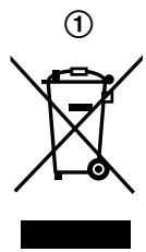 PANASONIC KXMB1536G - Benutzerinformation zur Sammlung und Entsorgung von veralteten Geräten und benutzten Batterien - 1