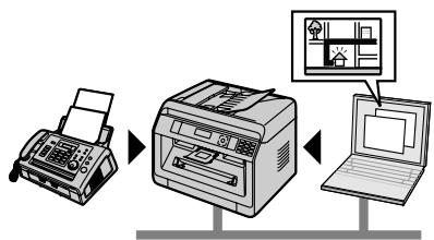 PANASONIC KXMB2120G - Web-Faxvorschau (nur bei Modellversionen mit Netzwerkfunktion) - 1