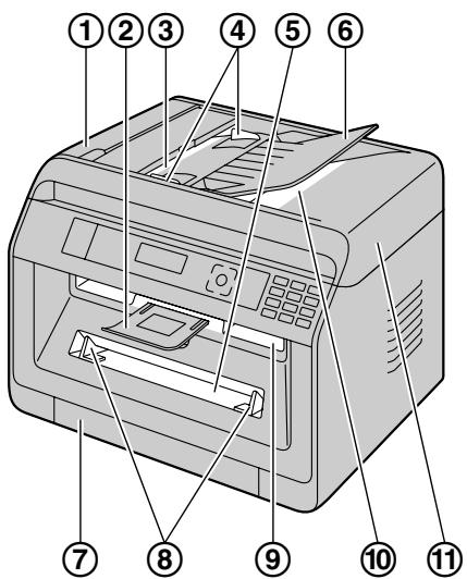 PANASONIC KXMB2120G - Vorderseite - 1