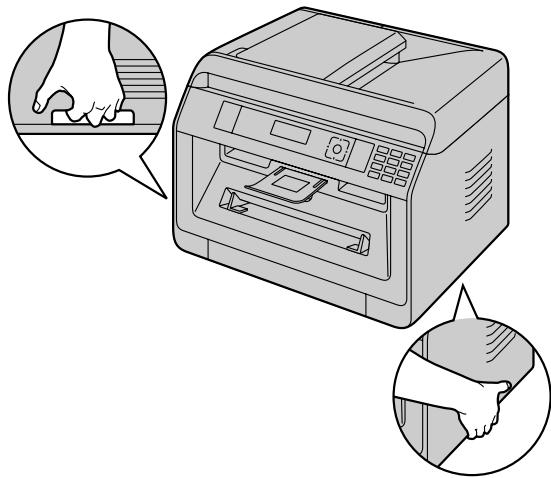 PANASONIC KXMB2120G - Transportieren des Gerätes - 1