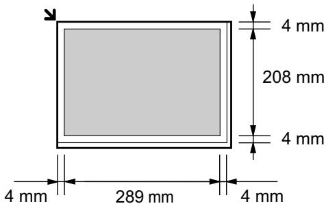 PANASONIC KXMB2130EU - Surface réelle de balayage - 1