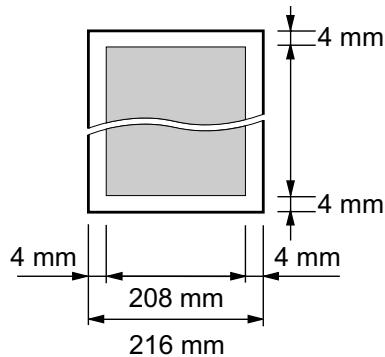 PANASONIC KXMB2130EU - Surface réelle de balayage - 2